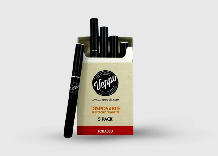 Traditional cigarette boxes with modern design elements.